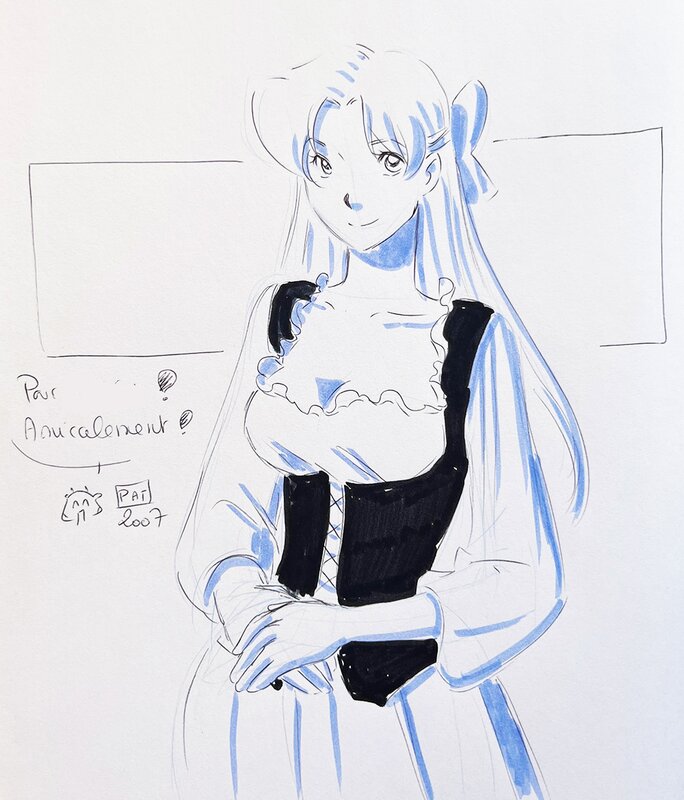 Patricia Lyfoung, La Rose écarlate (tome 1) - Sketch