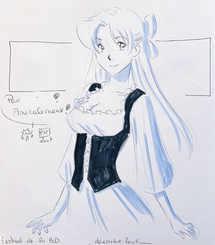 Patricia Lyfoung, La Rose écarlate (tome 2) - Sketch