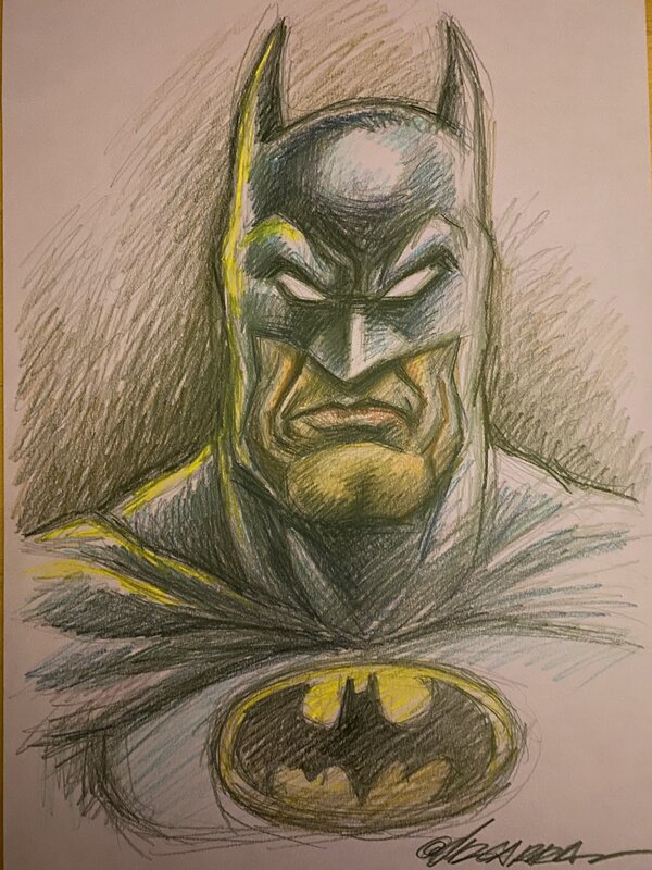 Batman by Vizcarra - Original Illustration