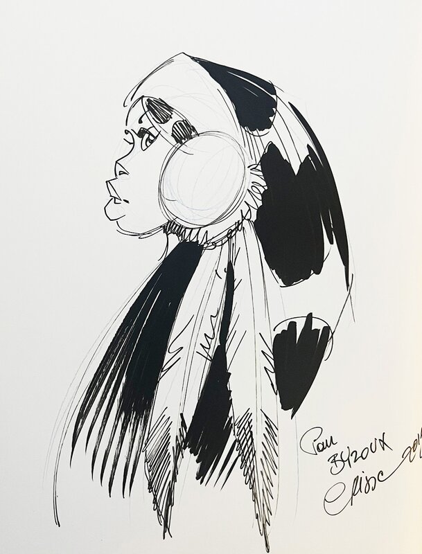 Luuna (tome 5) by Crisse - Sketch