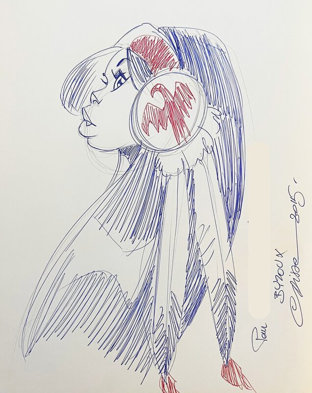 Luuna (tome 7) by Crisse - Sketch