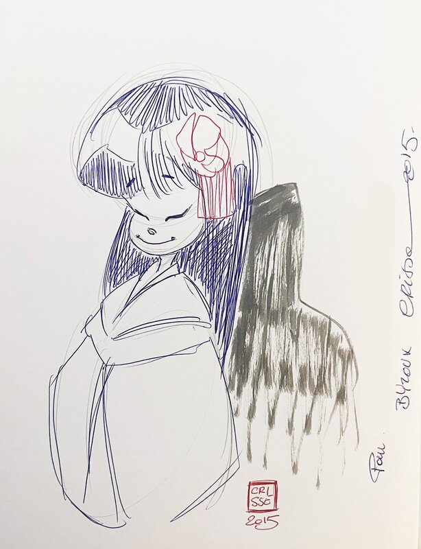 Nahomi par Crisse - Dédicace