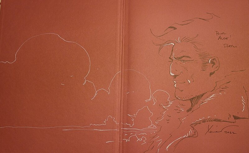 Dédicace de Xavier dans Tango tome 6 TL - Sketch