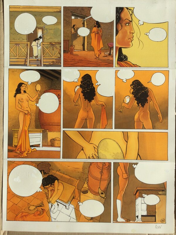 Christian Rossi, Planche originale Tiresias page 33 - Comic Strip