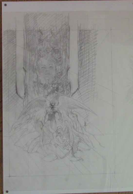 Alberto Varanda, Paradis PERDU COUVERTURE TOME 1 FOLLE IMAGE - Original Cover