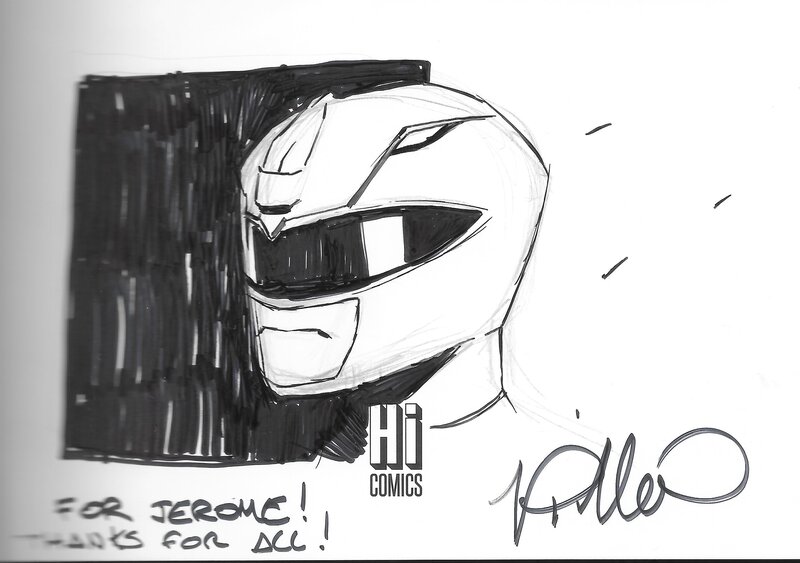 Blue Ranger by Simone Di Meo - Sketch