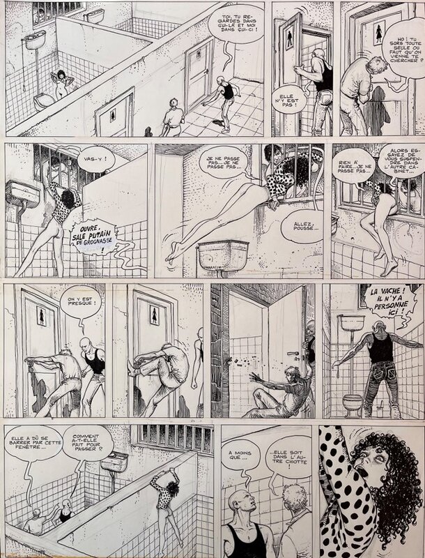 Milo Manara, 1980 - Giuseppe Bergman - Comic Strip