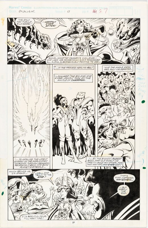 Excalibur #17 p21 by Alan Davis, Paul Neary - Comic Strip