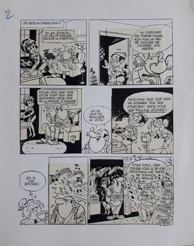 Mimi fille à papa by Claude Marin, Marijac - Comic Strip