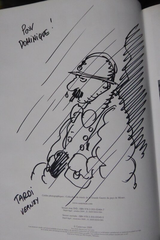 Putain de guerre 2 par Jacques Tardi - Dédicace