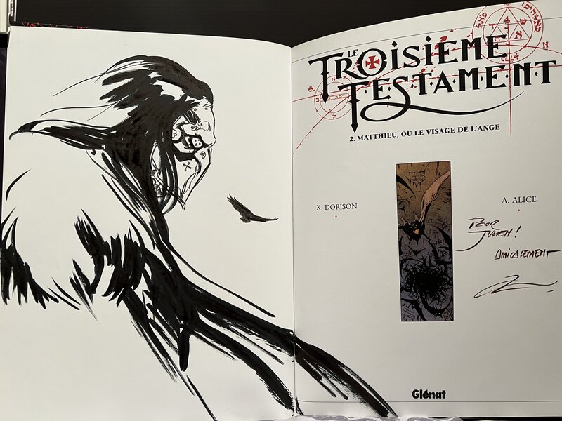 Alex Alice, Le Troisième Testament - Dédicace