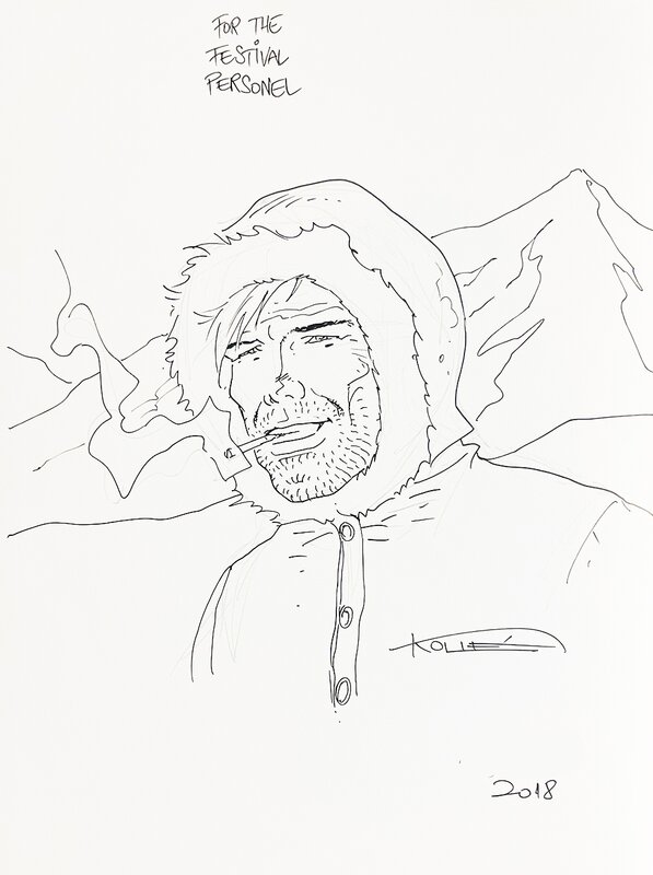 Antarctica (tome 2) by Bernard Köllé, Jean-Claude Bartoll - Sketch
