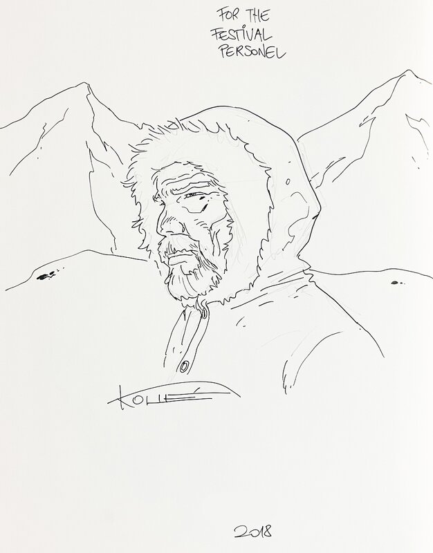 Antarctica (tome 2) by Bernard Köllé, Jean-Claude Bartoll - Sketch