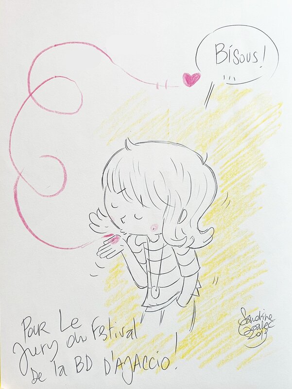 Sandrine Goalec, Beka, L'atelier détectives (tome 1) - Dédicace