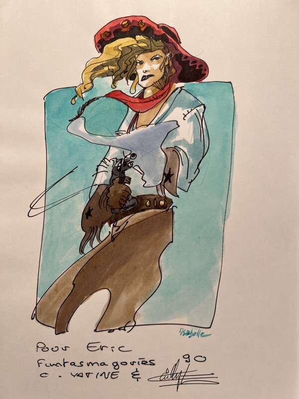 Aquablue by Olivier Vatine, Isabelle Rabarot, Thierry Cailleteau - Sketch