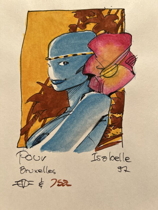 Aquablue by Olivier Vatine, Isabelle Rabarot - Sketch