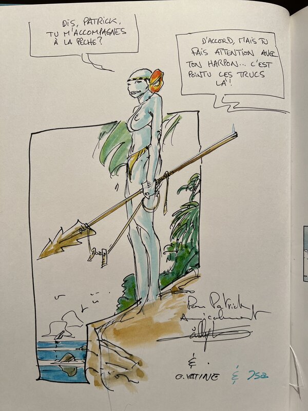 Aquablue by Olivier Vatine, Isabelle Rabarot, Thierry Cailleteau - Sketch