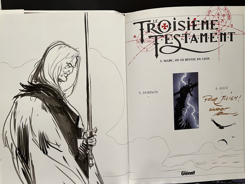 Alex Alice, Le Troisième Testament - Dédicace