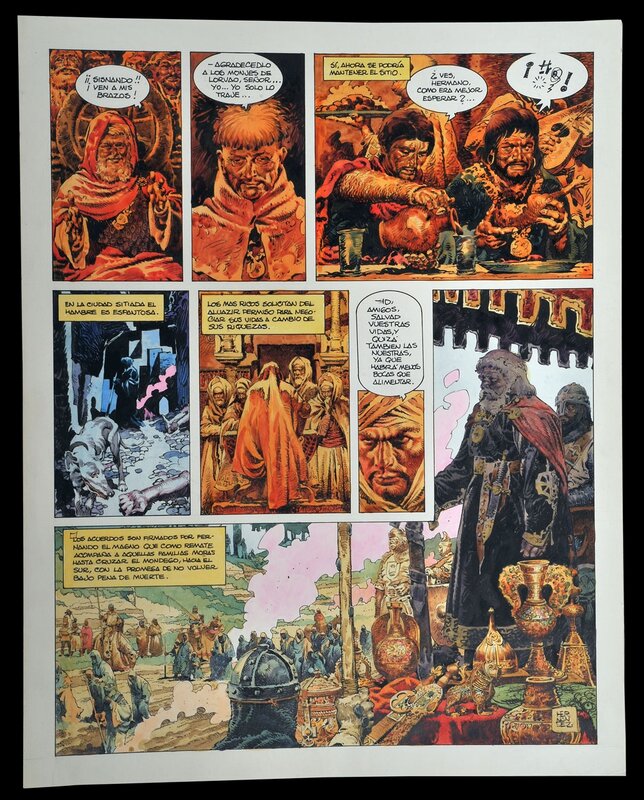 El Cid #3 Pg.28 by Antonio Hernandez Palacios - Comic Strip