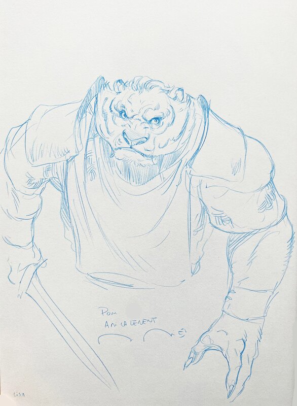 Didier Poli, Lewelyn, Les 5 Terres (tome 6) - Sketch