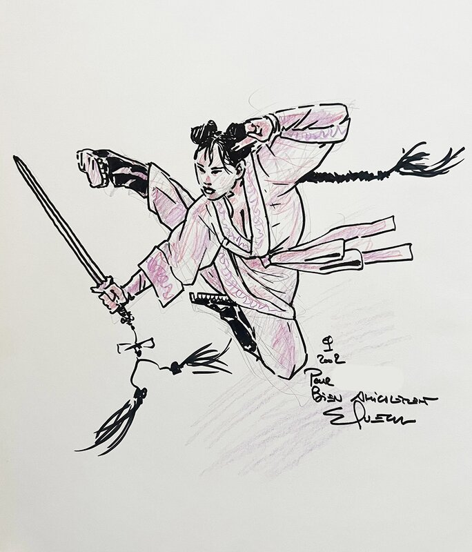 L'immortel (tome 2) by Éric Puech - Sketch