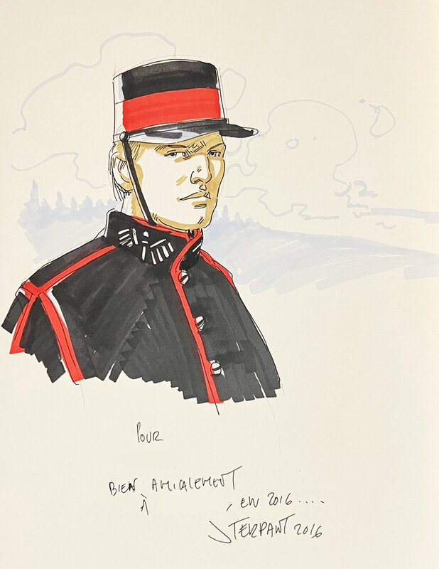 Jacques Terpant, Sept Cavaliers - La Saga des Pikkendorff (tome 1) - Dédicace