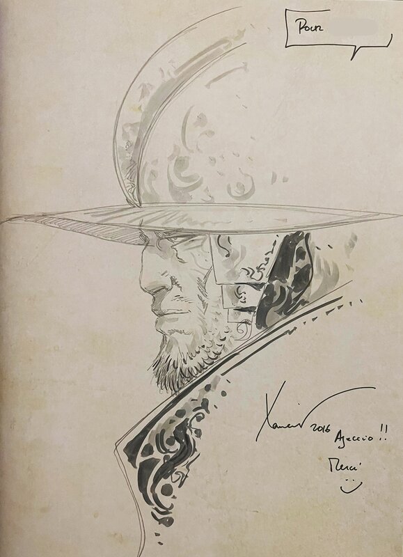 Philippe Xavier, Jean Dufaux, Conquistador (tome 3) - Dédicace