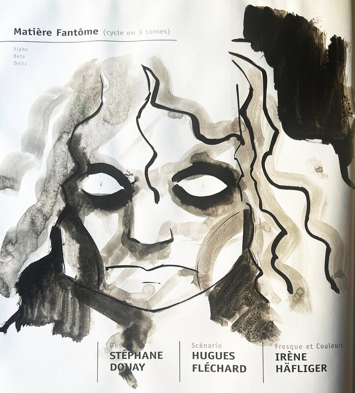 Stéphane Douay, Hugues Fléchard, Matière fantôme (tome 2) - Dédicace