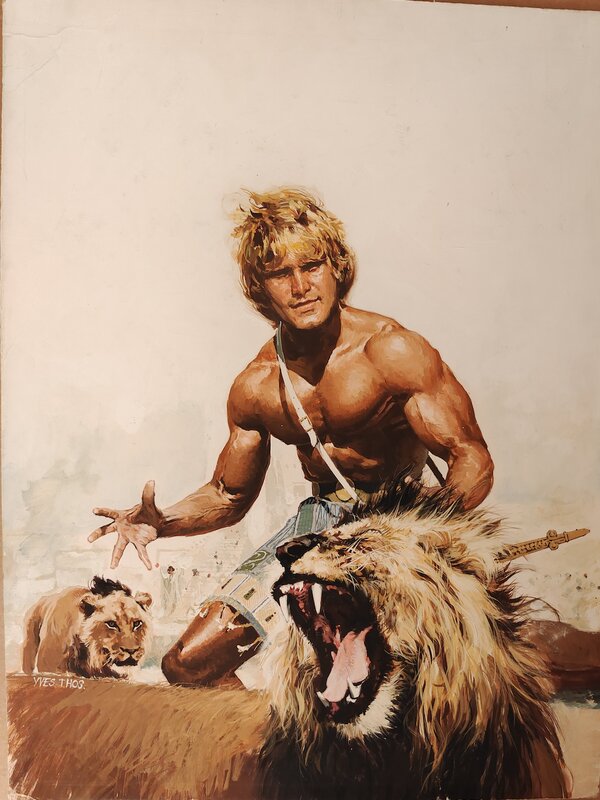 Gilgamesh par Yves Thos - Couverture originale
