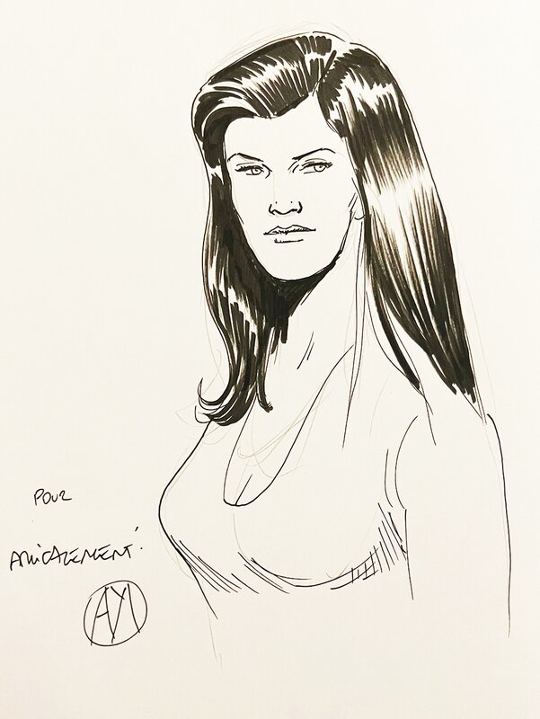 Lady S. (tome 8) by Philippe Aymond, Jean Van Hamme - Sketch