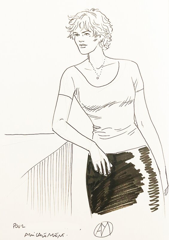 Lady S. (tome 8) by Philippe Aymond, Jean Van Hamme - Sketch