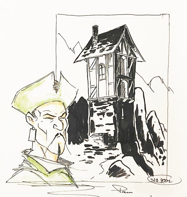 Stéphane Créty, Sylvain Cordurié, Salem la noire (tome 3) - Sketch