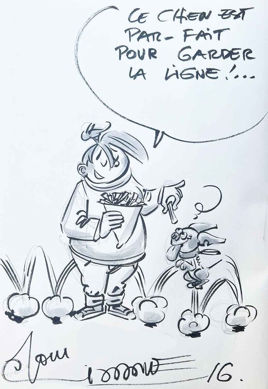 Tamara (tome 12) by Christian Darasse, Zidrou - Sketch