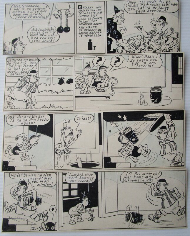De zwarte madam by Willy Vandersteen - Comic Strip