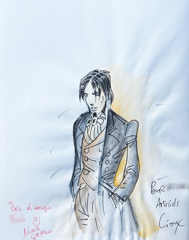 Thierry Gioux, Nuria Sayago, Fred Duval, Hauteville House (tome 5) - Dédicace