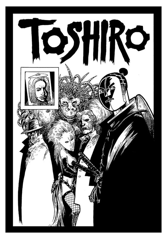 Janusz Pawlak, Toshiro - samouraï mécanique - Comic Strip