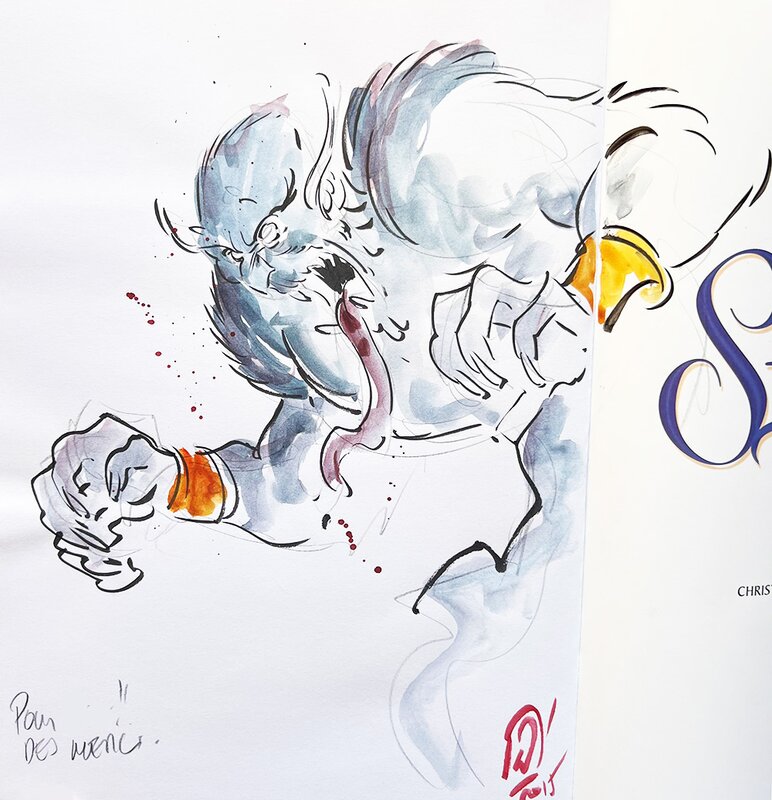 Sinbad (tome 2) by Pierre Alary, Scotch Arleston, Audrey Alwett - Sketch