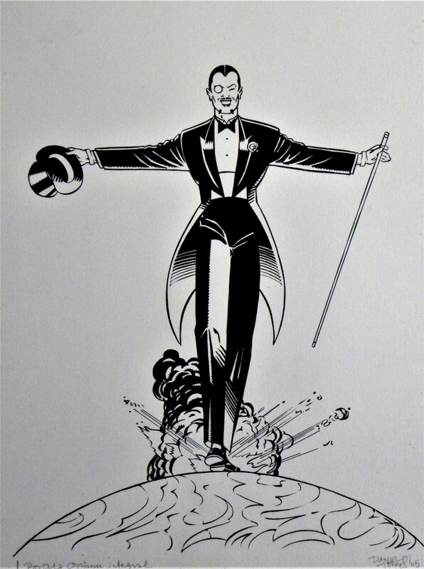 En vente - Opium Intégral – Couverture Originale & la mise en couleurs – Daniel Torres - Couverture originale