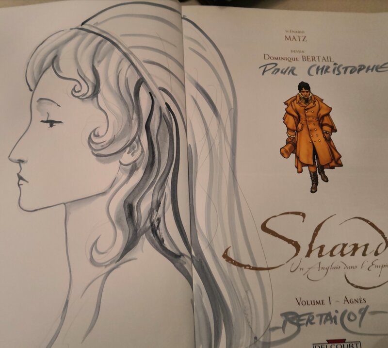 Shandy 1 by Dominique Bertail - Sketch