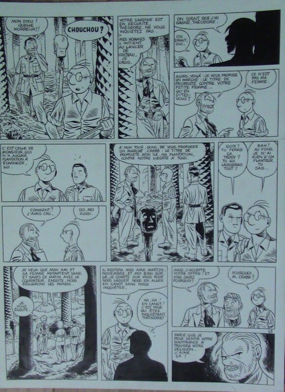 Theodore POUSSIN by Frank Le Gall - Comic Strip