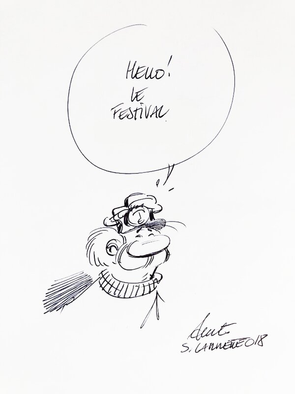Léo Loden (tome 3) by Serge Carrère, Scotch Arleston - Sketch