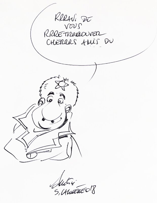 Léo Loden (tome 4) by Serge Carrère, Scotch Arleston - Sketch
