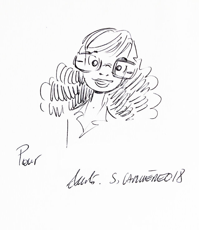 Les Elfées (tome 9) by Serge Carrère, Weissengel - Sketch