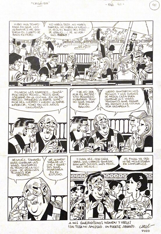 Carlos Giménez, C' est aujourd'hui, page 41 - Comic Strip