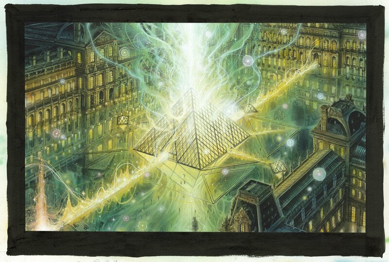 Le troisième oeil by Olivier Ledroit - Comic Strip