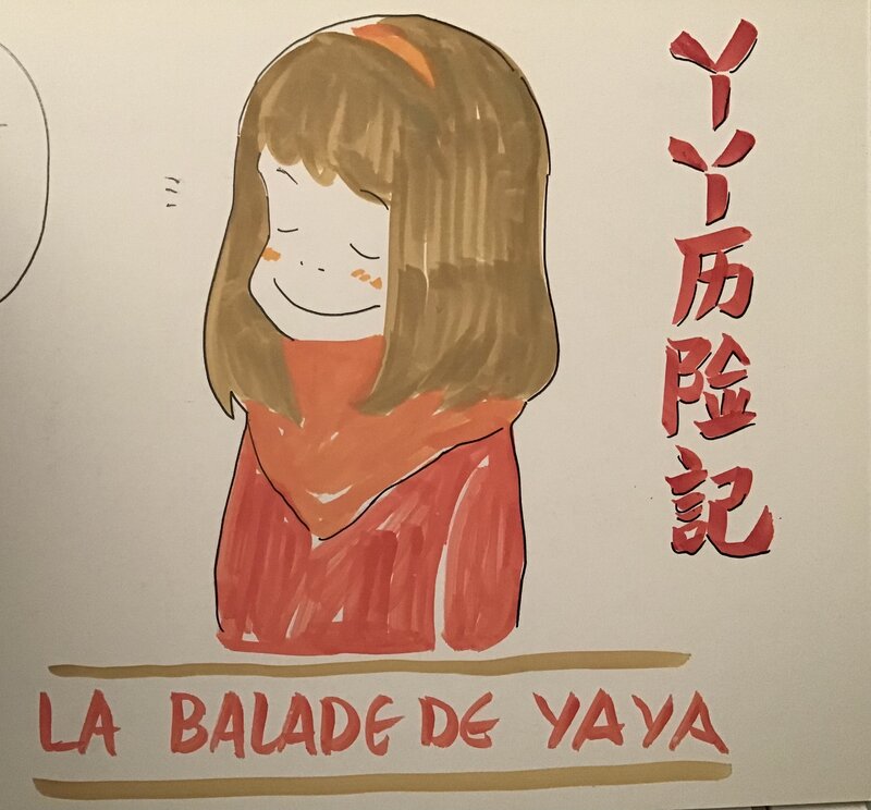 Yaya par Golo Zhao, Jean-Marie Omont - Dédicace