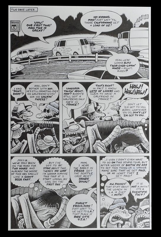 Hate by Peter Bagge - Comic Strip