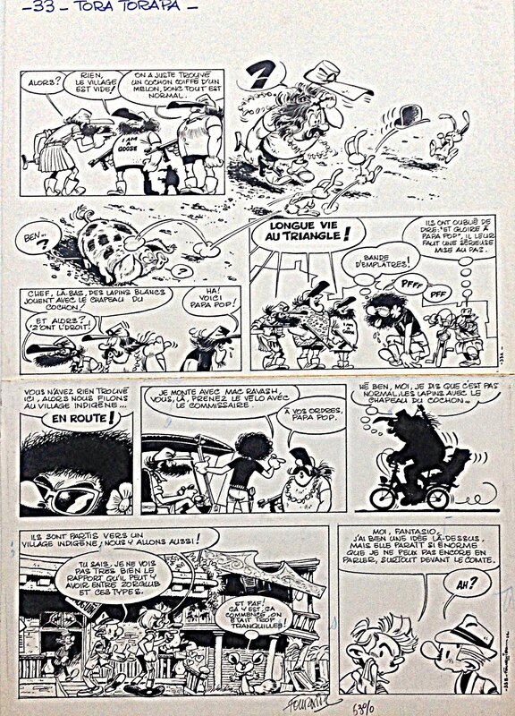 Tora Torapa by Jean-Claude Fournier - Comic Strip