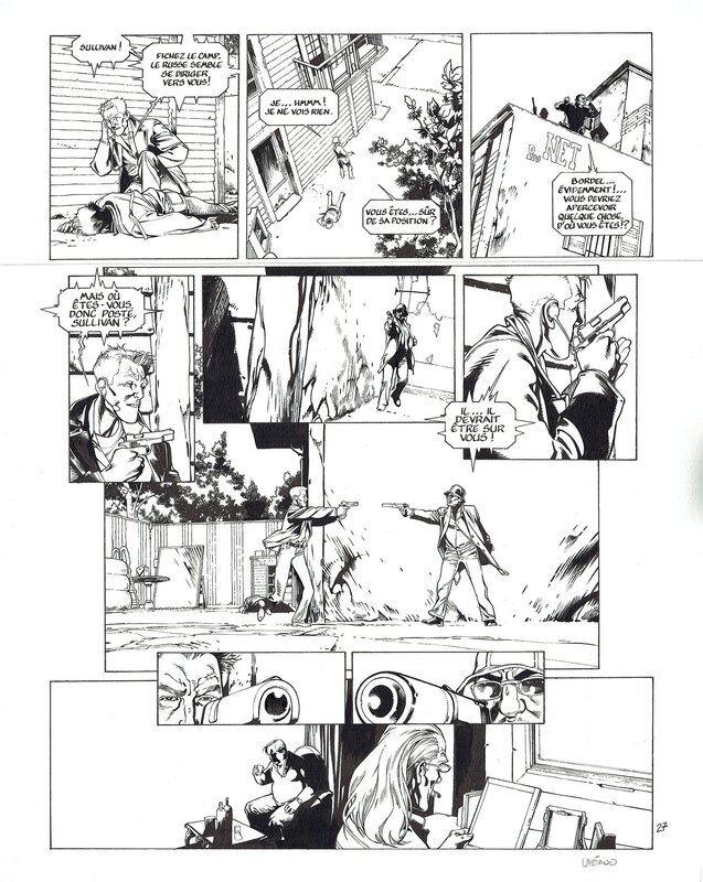 For sale - Black Op T4 P27 by Hugues Labiano - Comic Strip