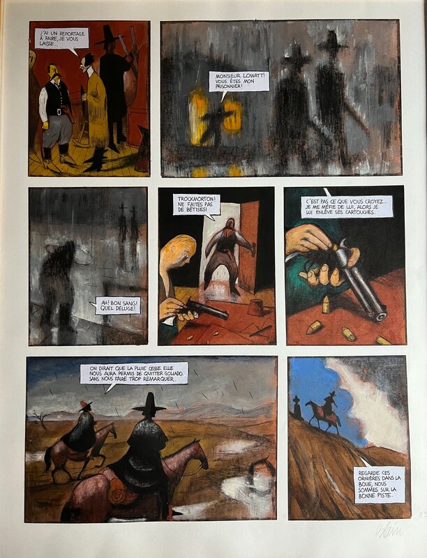 Christophe Blain, La révolte de Hop Frog, pl.29 - Comic Strip